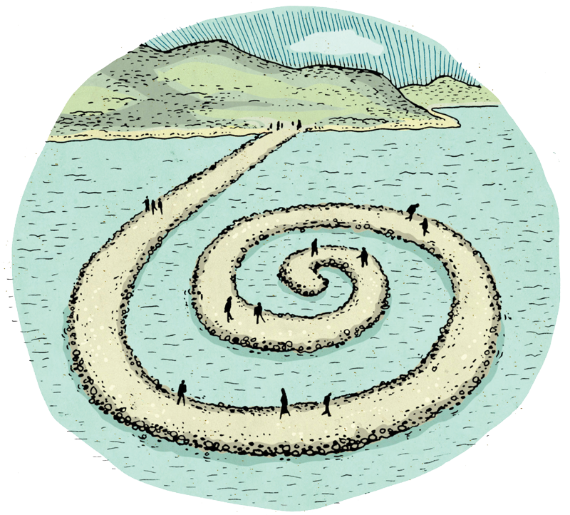 Go see the Great Salt Lake’s Spiral Jetty